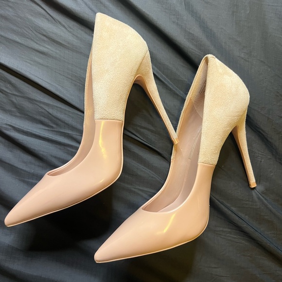 ALDO Two Tone Pumps Pink - Picture 3 of 5